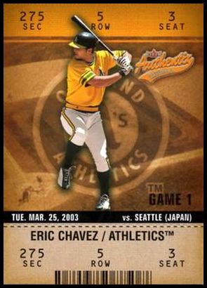 82 Eric Chavez
